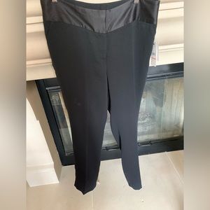 Laundry By Shelli Segal dress Pants 10 Black NWT